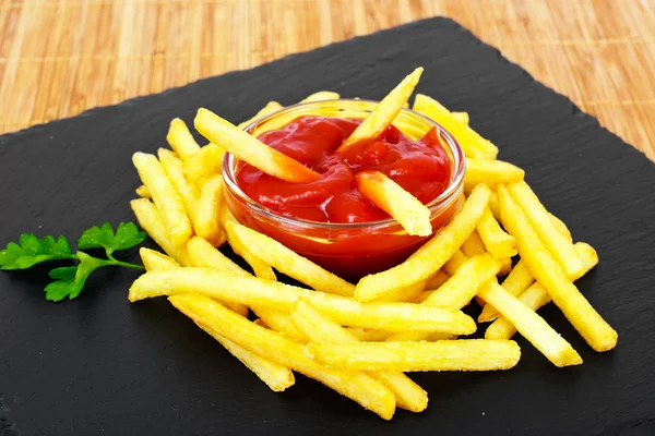 French Fries with Ketchup