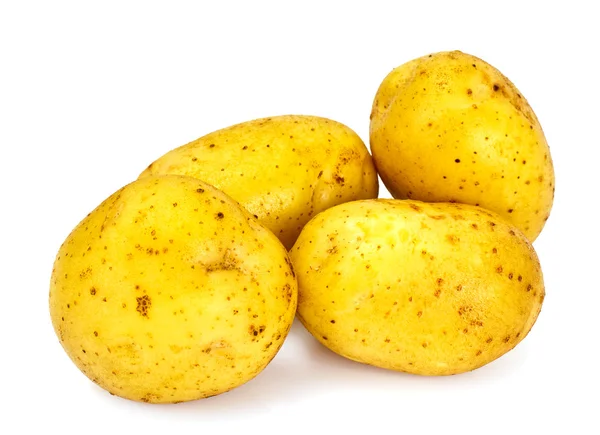Картопляна солодка батата ізольована на білому тлі — стокове фото