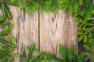 Noel ve yeni yıl arka plan eski Vintage ahşap ile soyut