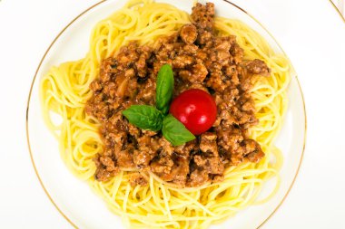 Bolonez soslu spagetti