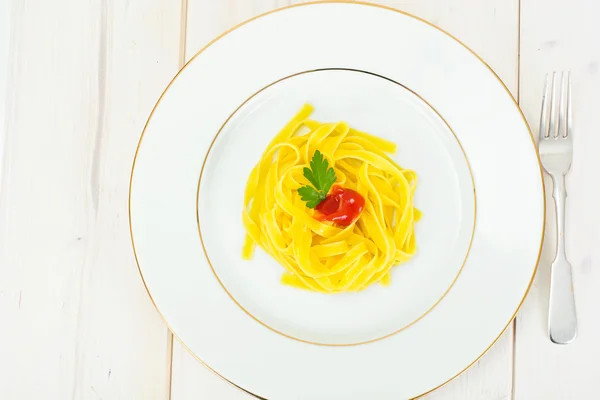 Makaron Spaghetti makarony — Zdjęcie stockowe