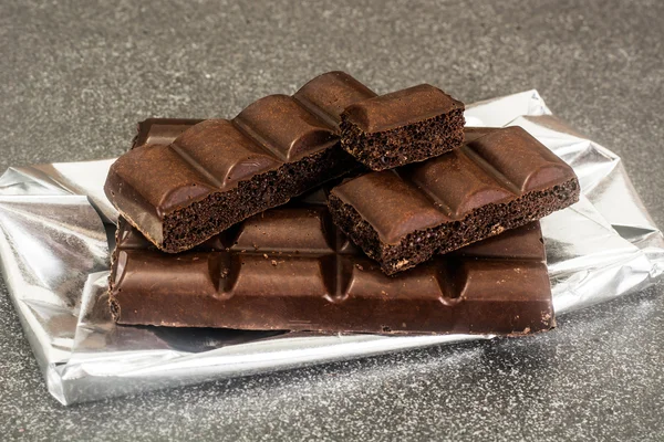 Choklad för bakning, konfektyr, Decor — Stockfoto