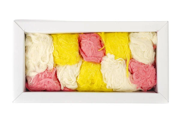 Τουρκική Γλυκύτητα Της Ζάχαρης Χαλβά Pishmanie Χρώμα — Φωτογραφία Αρχείου