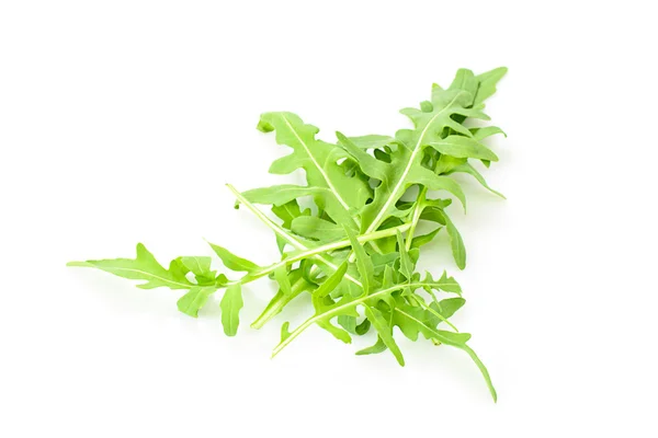 Fehér alapon zöld friss sült saláta kitûnõ — Stock Fotó
