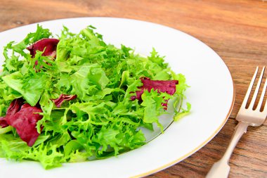 Salata karışımı Batavi, Frise, Radicchio, hindiba
