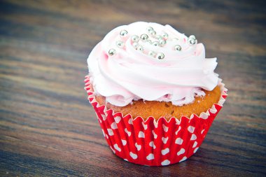 Pasta, kremalı Cupcake