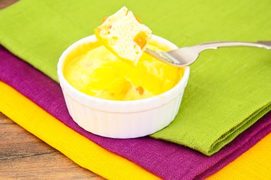 Sağlıklı diyet gıda: omlet.