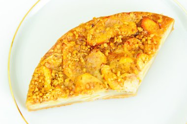 Diyet ve sağlıklı beslenme: lezzetli elmalı turta.