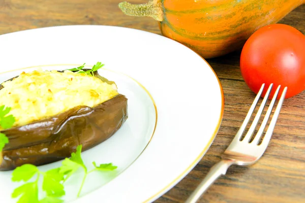 Melanzane ripiene e Pomodori . — Foto Stock