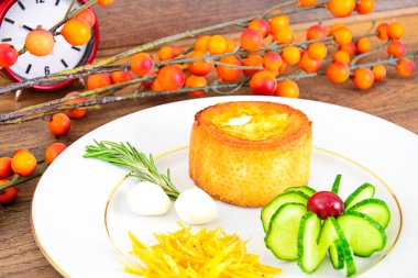 Diyet ve sağlıklı beslenme: Kahvaltı yumurta fondan baget ile