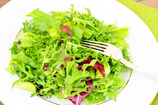 Salada de Arugula e Romã — Fotografia de Stock