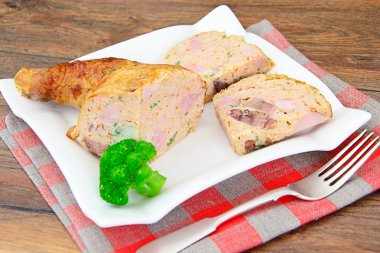 Diyet ve sağlıklı gıda: Sebzeli tavuk dolması