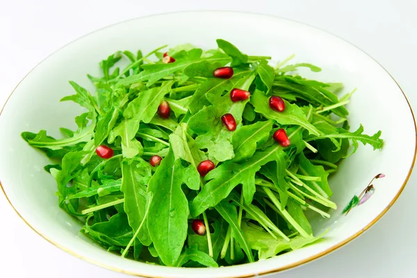 Ensalada de rúcula y granada . —  Fotos de Stock