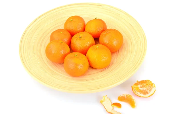 Délicieux Mandarines sucrées juteuses mûres . — Photo