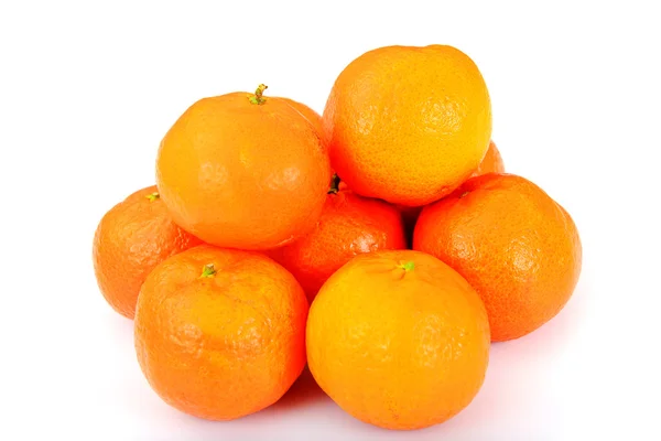 Heerlijk sappige rijp zoete mandarijnen. — Stockfoto