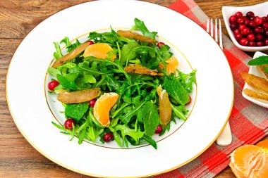 Salata karışımı Batavi, Frise, Radicchio, hindiba, kızılcık