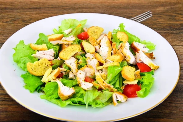 Caesar Salad with Chicken — Stock Photo, Image