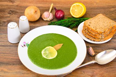 Somon püre ıspanak çorbası