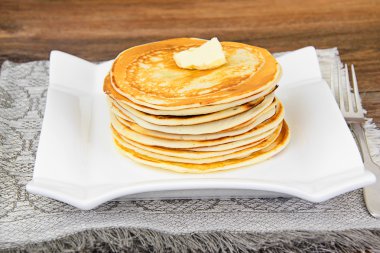 Lezzetli kek yığını