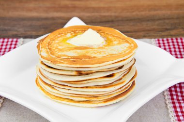 Lezzetli kek yığını