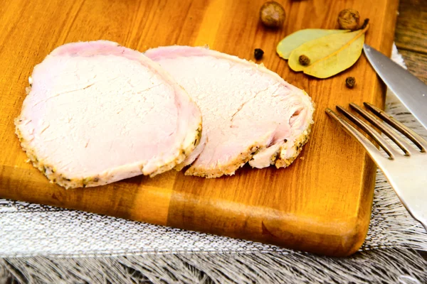 Cold Boiled Pork with Spice — Stock Photo, Image