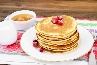 Kızılcık yığını ile lezzetli gözleme