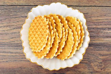 Lezzetli tatlı kurabiye bisküvi