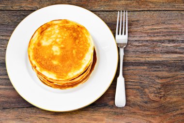 Lezzetli kek yığını