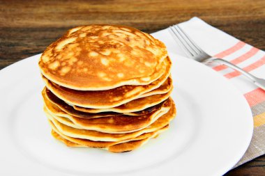 Lezzetli kek yığını