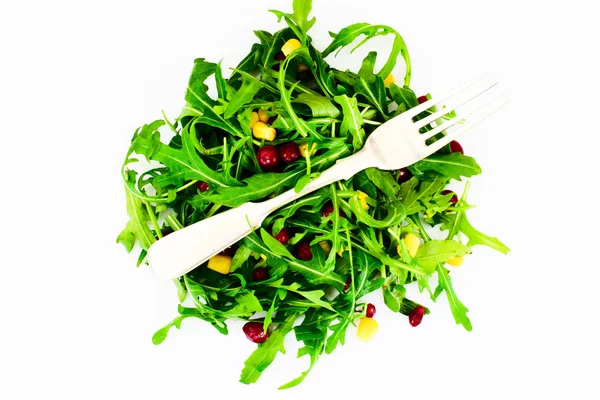 Salada de Arugula e Romã — Fotografia de Stock