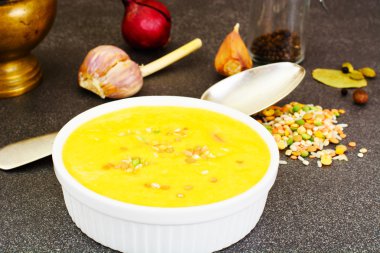 Krem - mercimek, bezelye, pirinç