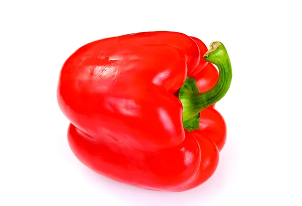 Pimiento rojo fresco. Aislado — Foto de Stock