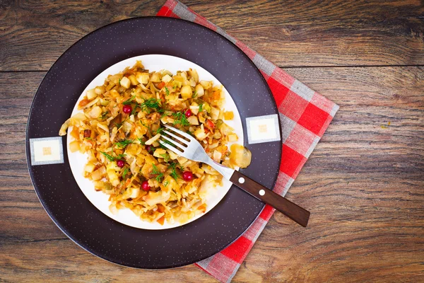 Gestoofde kool met Cranberry — Stockfoto