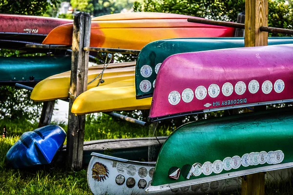 Boote am Dock — Stockfoto