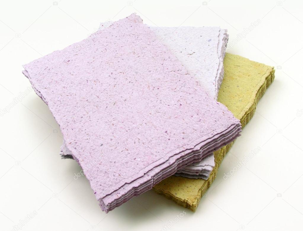 rough handmade paper