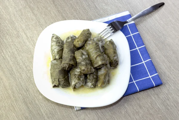 Dolma 달걀 레몬 소스 — 스톡 사진