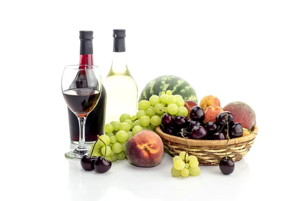 The fruit and wine Stock Picture