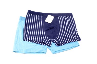 Erkek iç çamaşırları yakın plan.