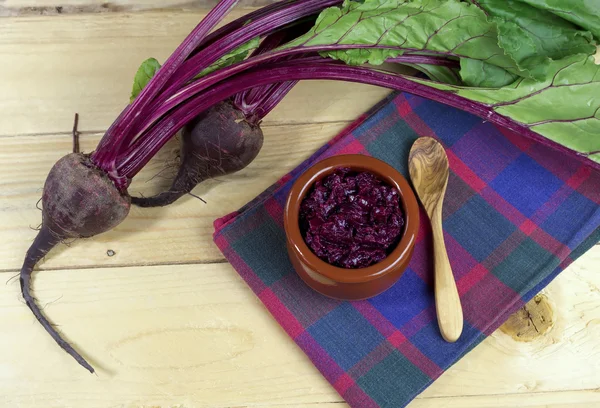 The beet caviar — Stock Photo, Image