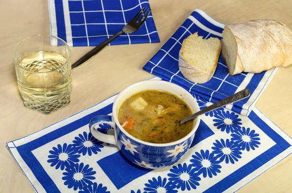 A sopa de ervilha — Fotografia de Stock