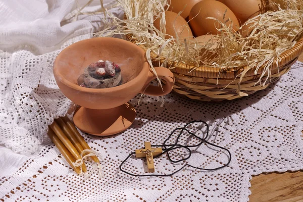 The easter composition — Stock Photo, Image