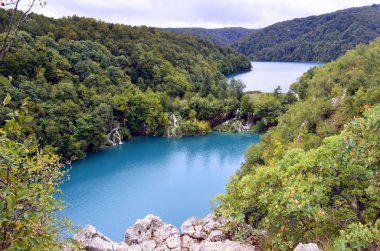 Plitvice Gölleri Milli Parkı. Hırvatistan