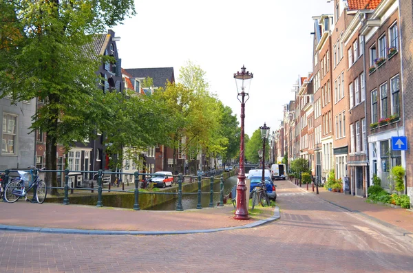 Farbenfroher amsterdam, niederland — Stockfoto