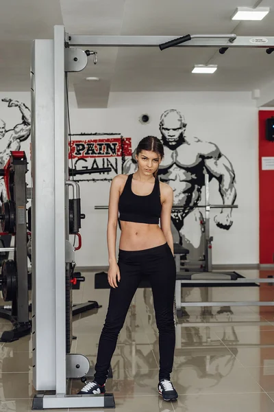 Spor su ile güzel kız