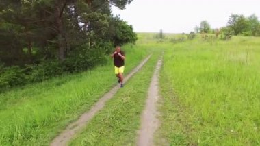 4k niteliğine spor ana gösteren spor teknikleri havadan görünümü