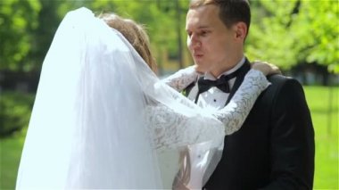 Tutkulu evlilik çift park