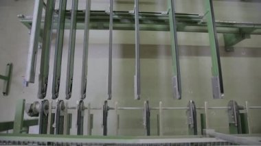 Metal plastik pencere konveyör bırakır