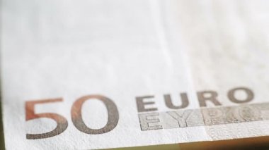 50 Avro yakın çekim