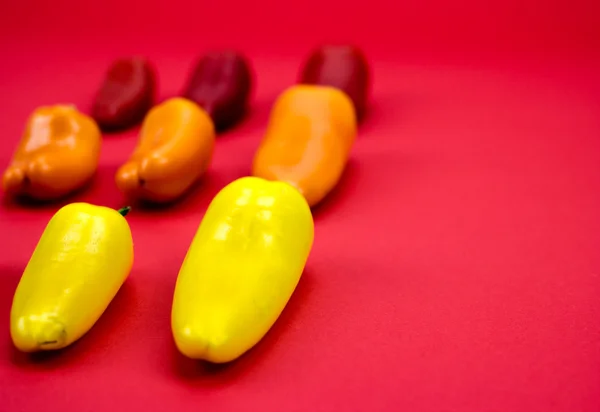 Group of peppers — Stock Photo, Image