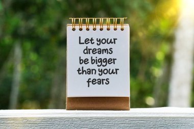 An inspirational message, 